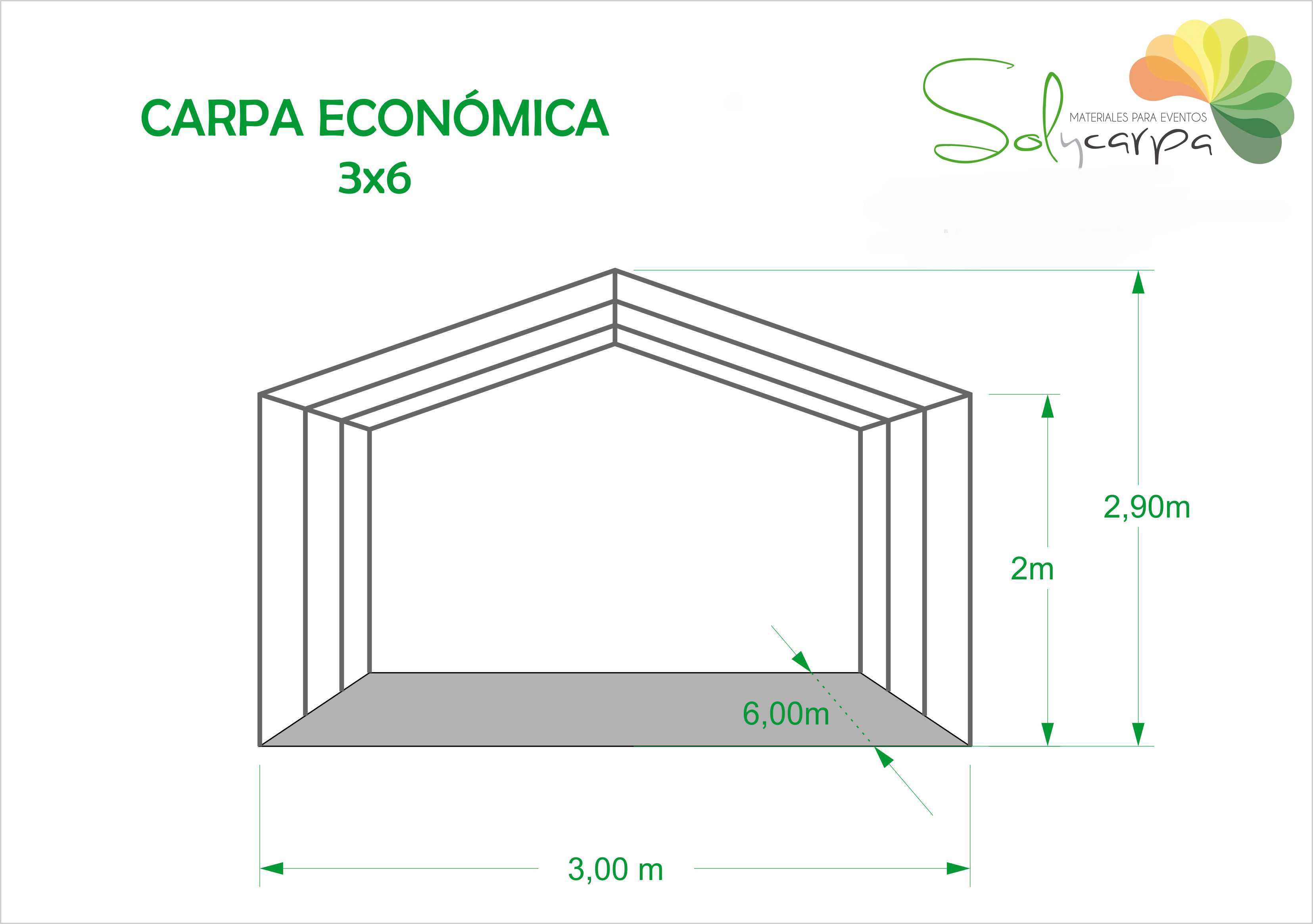 COTAS CARPA ECONOMICA 3X6